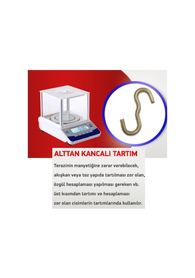 Wl-2002L Dijital Hassas Terazi - Hassasiyet: 0,01 Gr. Max: 2 Kg.