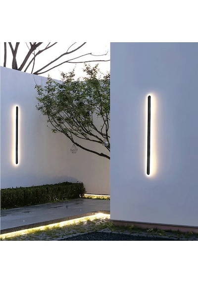 Ip Duvar Apliği Dekortif Açık Dış Alan Mekan Lamba Aydınlatma Işık Su Geçirmez Bahçe Led Modern A-ıpd-5066 16w Beyaz