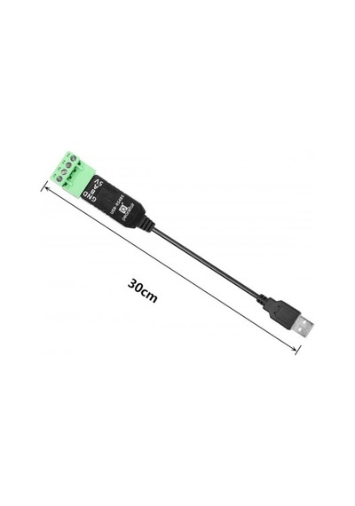 30cm Kablolu Usb To Rs485 Modül Kutulu Endüstriyel Tip Com Seri Port Sinyal Çevirici Haberleşme Otomasyon Plc Medikal
