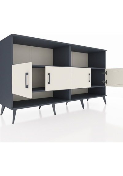 Hyperion Konsol 4 Raflı 4 Kapaklı 176x44x99 Antrasit-aytaşı/çam Antrasit-aytaşı/çam Hyperion Konsol 4 Raflı 4 Kapaklı 176x44x99 Antrasit-aytaşı/çam Antrasit-aytaşı/çam