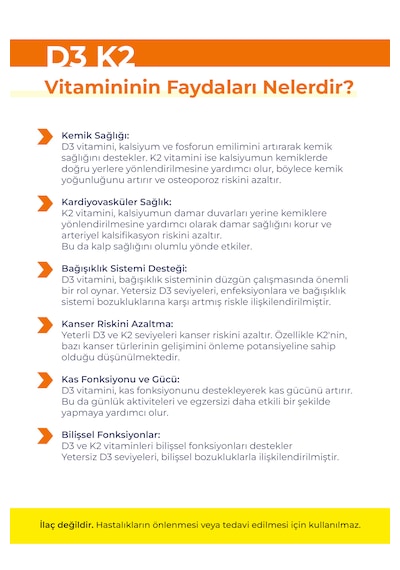 Orfarma Vitamin D3K2 20 ML