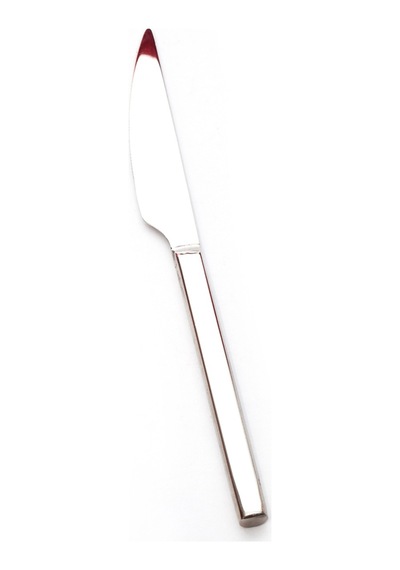 Mercan Pasta Bıçağı 3mm 12 Adet 18/10- 304 Kalite Gri