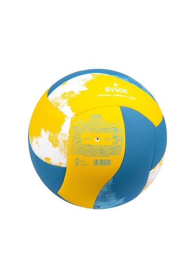 Copaya Bv500 Hibrit Plaj Voleybol Topu Sarı-mavi No:5 280 Gram Çok Renkli