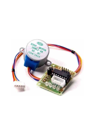 28 Byj-48 Redüktörlü Step Motor Ve Uln2003a Step M 5 Adet