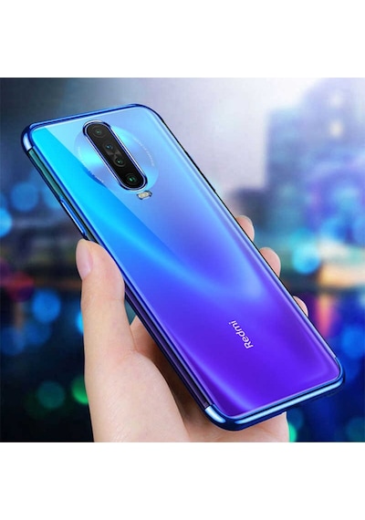 Xiaomi Redmi K30 Kılıf Zore Dört Köşeli Lazer Silikon Kılıf