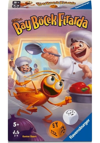 Seyahat Boy Bay Böcek Firarda Kutu Oyunu Çok Renkli