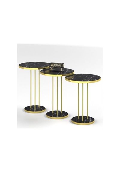 Zigon Sehpa Terra Bendir Gold