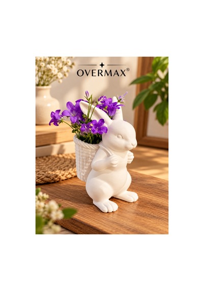 Dekoratif Tavşan Kürdanlık Tavşan Biblo Organizer 7,5 X 3,5 Cm 3d Baskı Ev Dekoru Beyaz - 935827141