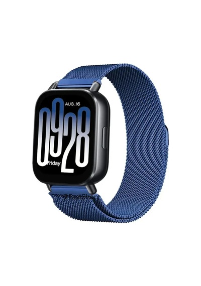 Xiaomi Redmi Watch 5 Active / Watch 5 Lite Uyumlu 22mm Örgü Metal Hasır Manyetik Akıllı Saat Kordonu