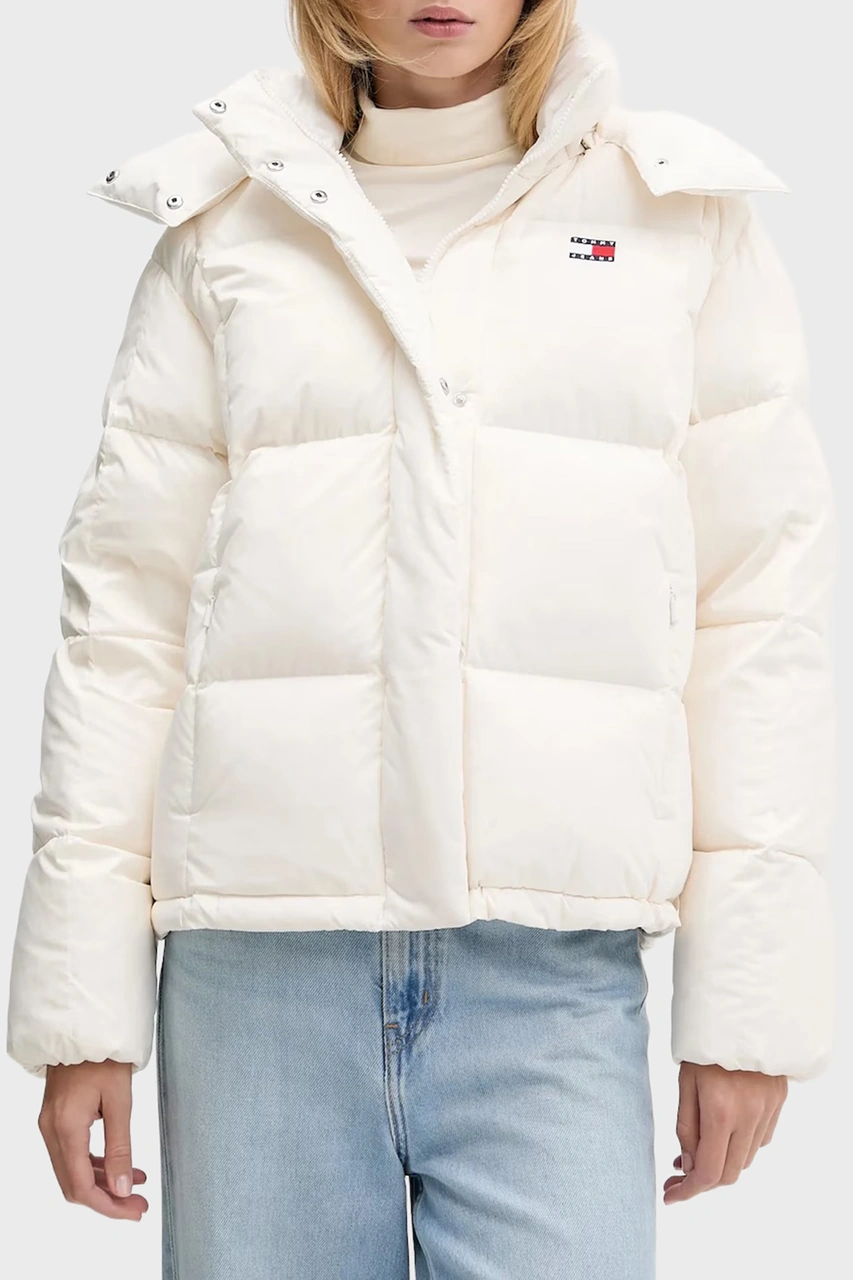Tommy Jeans Bayan Mont Dw0dw21623 Ybh Beyaz Beyaz