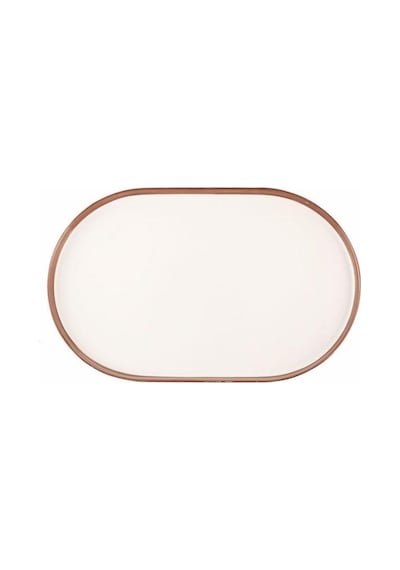Porland Chopin Bakır Kayık Tabak 32 Cm 04alm007824