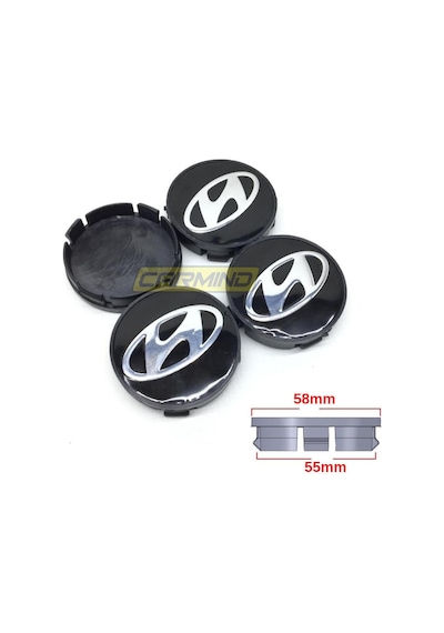 Hyundai Jant Göbek Arması 55-58Mm