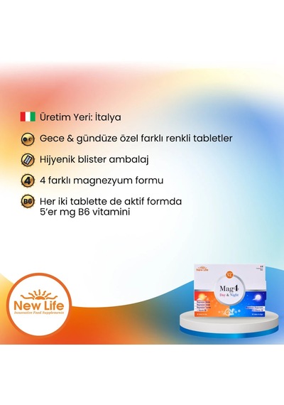 New Life Mag 4 Day&night 30 2 Tablet
