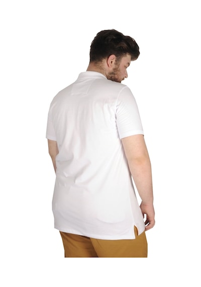 Mode Xl T-Shirt Polo Likralı Fermuarlı Yaka 21029 001
