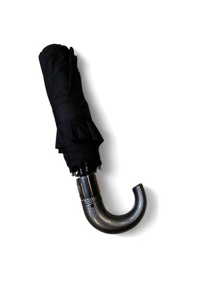Baginn 10 Telli Full Otomatik Baston Saplı Şemsiye 95 Cm Çap 33 Cm Kapalı Boyut Çanta Boy Çelik Telli Siyah