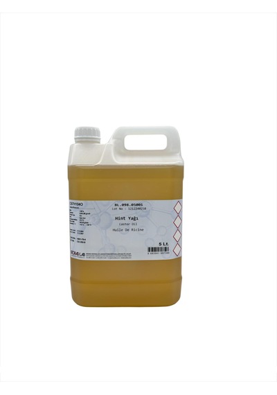 Biorad Hint Yağı 5 Lt. Castor Oil - Huile De Ricine