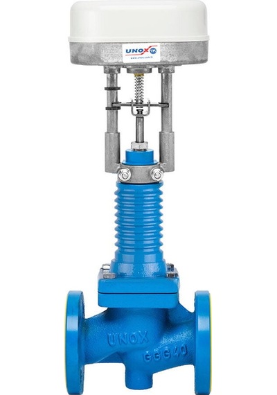 Unox Dn15 2 Yollu Motorlu Oransal Kızgın Yağ Vanası