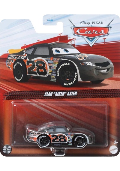 Disney Pixar Cars Metal Araba Alan'aiken'axler Gcd11 Lisanslı Ürün