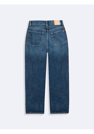 Ltb Julen Düz Paça Yüksek Bel Mavi Jean Pantolon Mavi 24 - 36