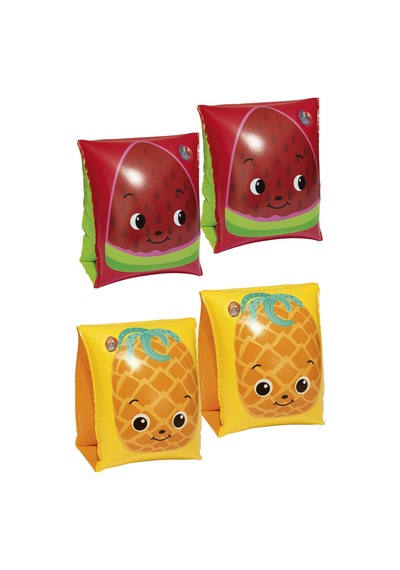 Şişme Deniz Havuz Kolluk 3-6 Yaş Meyve Desenli Çocuk Yüzme Kolluğu 19-30 Kg