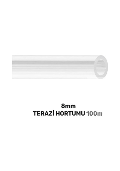 Sgs4332 8 Mm Terazi Hortumu 100 Mt 40gr/mt