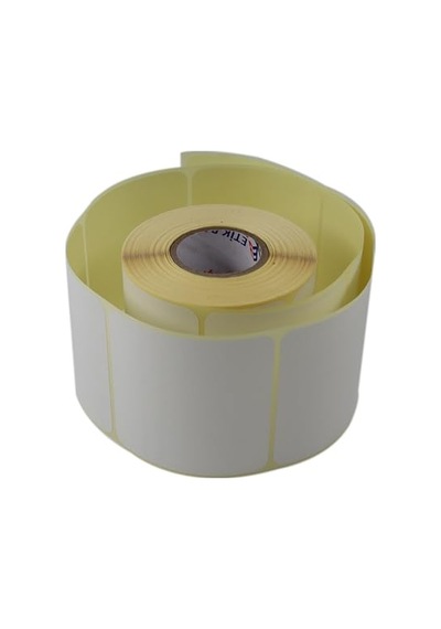 Eko Termal Etiket 80mm X 80mm Ruloda 500 Adet 40mm Kuka Çapında Direk Termal Transfer Etiketi Diğer