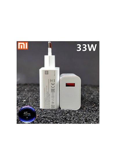 Xiaomi 33 W Hızlı Şarj Aleti Adaptörü Sadece 33 Watt Başlık A