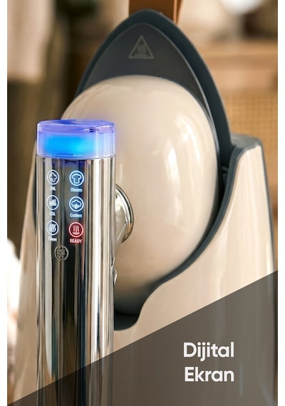 Fressi FR-ST904 Ion Steam Pro 0.8 L Dijital Ekranlı Standlı Buharlı Ütü