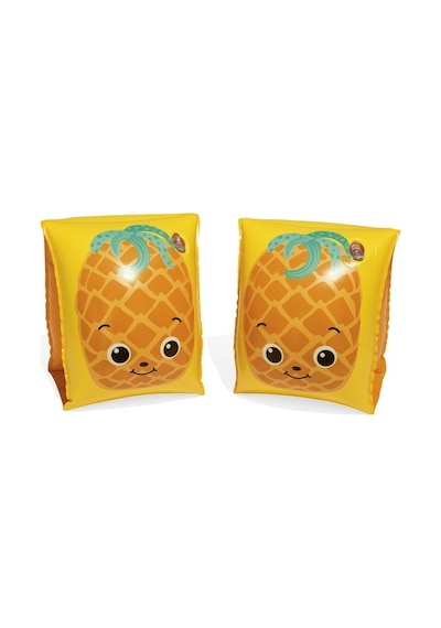 Ananas Figürlü Deniz Havuz Çocuk Yüzücü Kolluk - 3 - 6 Yaş Arası Çok Renkli