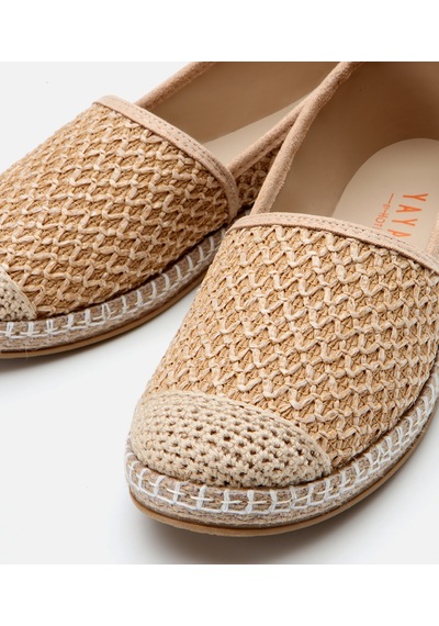 Hotiç Kadın Süet Bej Hasır Detaylı Espadril 01ayy306130a310 Bej