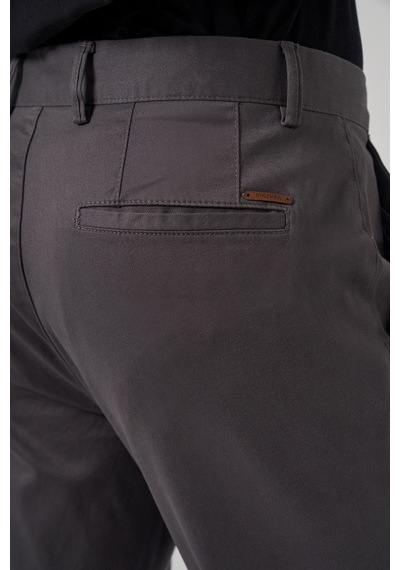 Morven Erkek Füme Pamuk Trend Slim Fit Chino Pantolon 26ks003003050 Füme