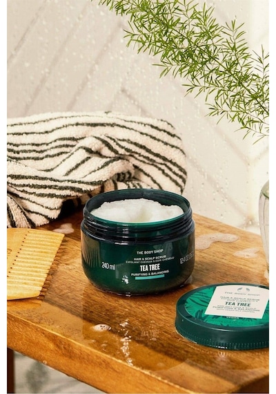 The Body Shop Çay Ağacı Tea Tree Arındırıcı, Dengeleyici Saç Ve Saç Derisi Peeling 240 Ml