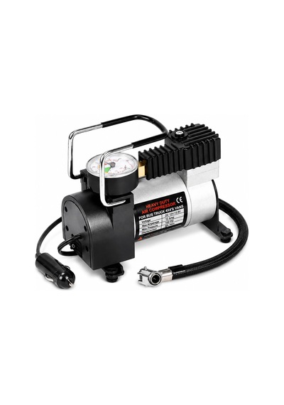 150 Psı 35 L/dk Oto Lastik Hava Kompresörü, 12v Taşınabilir Lastik Şişirme Pompası, Manometreli, Otomobil Motosiklet Bisiklet Ve Top