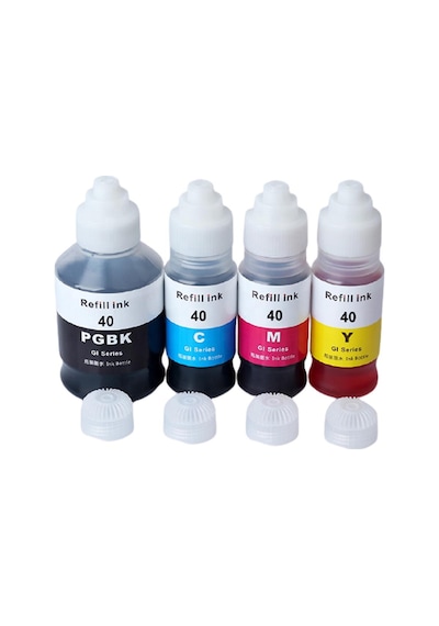 Canon GI-40 4 Renk Mürekkep Seti - (GI-40C/GI-40M/GI-40PGBK/GI-40