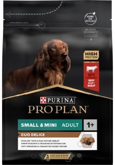 Purina Pro Plan Duo Delice Biftekli Küçük Irk Yetişkin Köpek Maması 2500 G