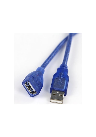 30 cm. USB 2.0 Dişi - Erkek Usb Uzatma Uzatıcı Ara Ek Kablosu
