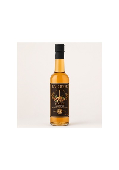 La Coffee Fındık Aromalı Kahve Ve Kokteyl Şurubu 750 Ml - %100 Pancar Şekerli Diğer