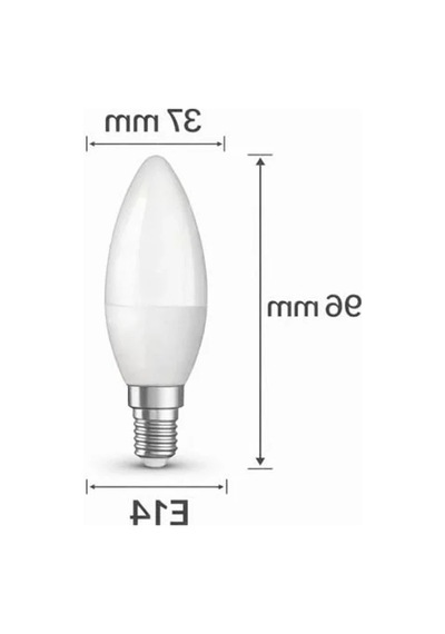 Led Mum Ampul, 4.9w E14, Dekoratif Ve Enerji Tasarruflu -