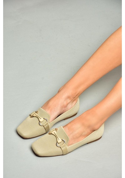 Fox Shoess820234704 Ten Kumaş Kadın Babet Ten Rengi Fox Shoess820234704 Ten Kumaş Kadın Babet Ten Rengi