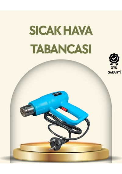 2000w Profesyonel 2 Kademeli Isı Tabancası Sıcak H.a Üfleme