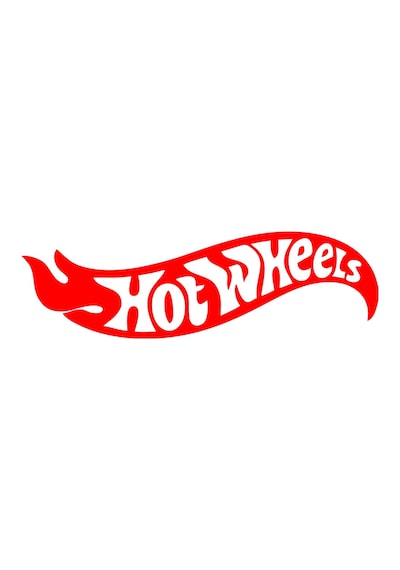 Hot Wheels Araba Stickeri 17x17 Cm Kırmızı