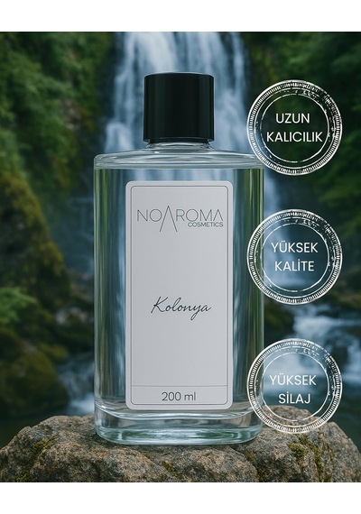 Roses Musk Unısex Muadil Parfüm Kokulu Kolonya Cam Şişe 200 Ml
