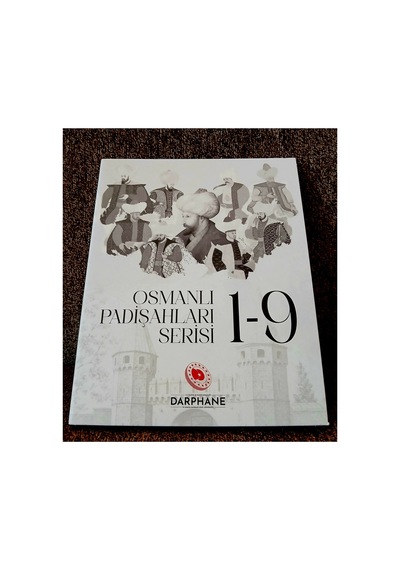 Osmanlı Padişahlar Serisi 9 Lu Set, No:1-9, Çil, Darphane Hatıra Bimetal Para