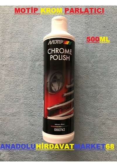 Motip Paslanmaz Inox Krom Çelik Bakim Pastasi Metal Yenileyici