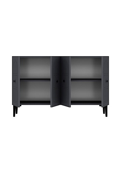 Ka1218a Windo Konsol Ve Tv Sehpası Antrasit 120cm Ka1218a Windo Konsol Ve Tv Sehpası Antrasit 120cm