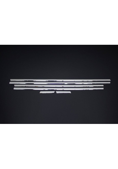 Vw Volkswagen Golf 6 Hb/sw Uyumlu Cam Çıtası 6 Parça 2010-2013 Paslanmaz Krom