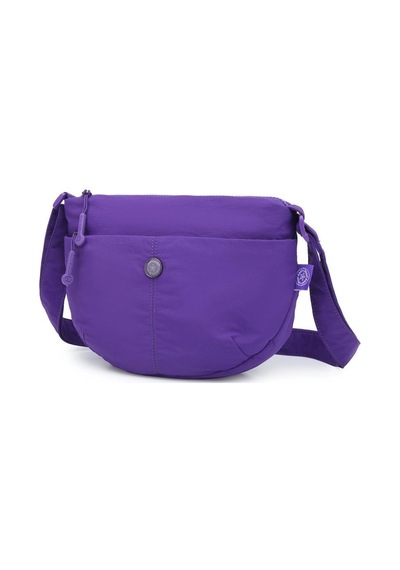 Smart Bags Mikro Poly Kumaş Postacı Kadın Çantası 3338 Mor