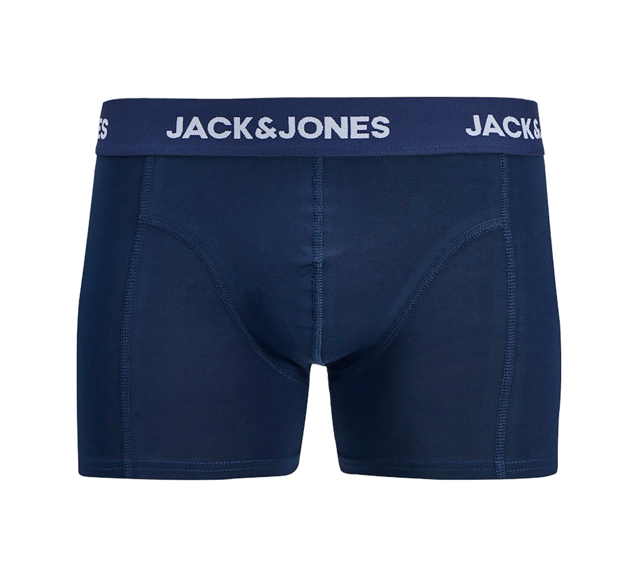 Jack & Jones Anthony Print Erkek 3'lü Boxer 12298171-pbl Mavi