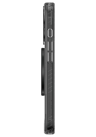 Apple Uyumlu iPhone 17 Kılıf M-safe Şarj Özellikli Yüzük Standlı Amazingthing Titan Pro Serisi Kapak Siyah Siyah