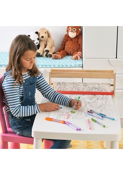 Ikea Måla Depolamalı Rulo Kağıt Tutucu, Huş Çok Renkli